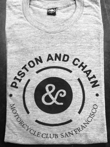 070 Men's T-Shirt - New 2014 Piston & Chain Logo!